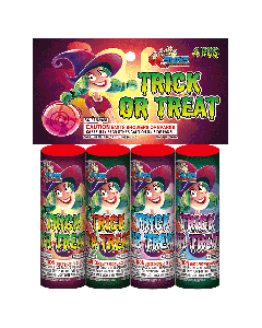 TRICK OR TREAT | 4 Pack 200 Gram Fountains by Suns Fireworks